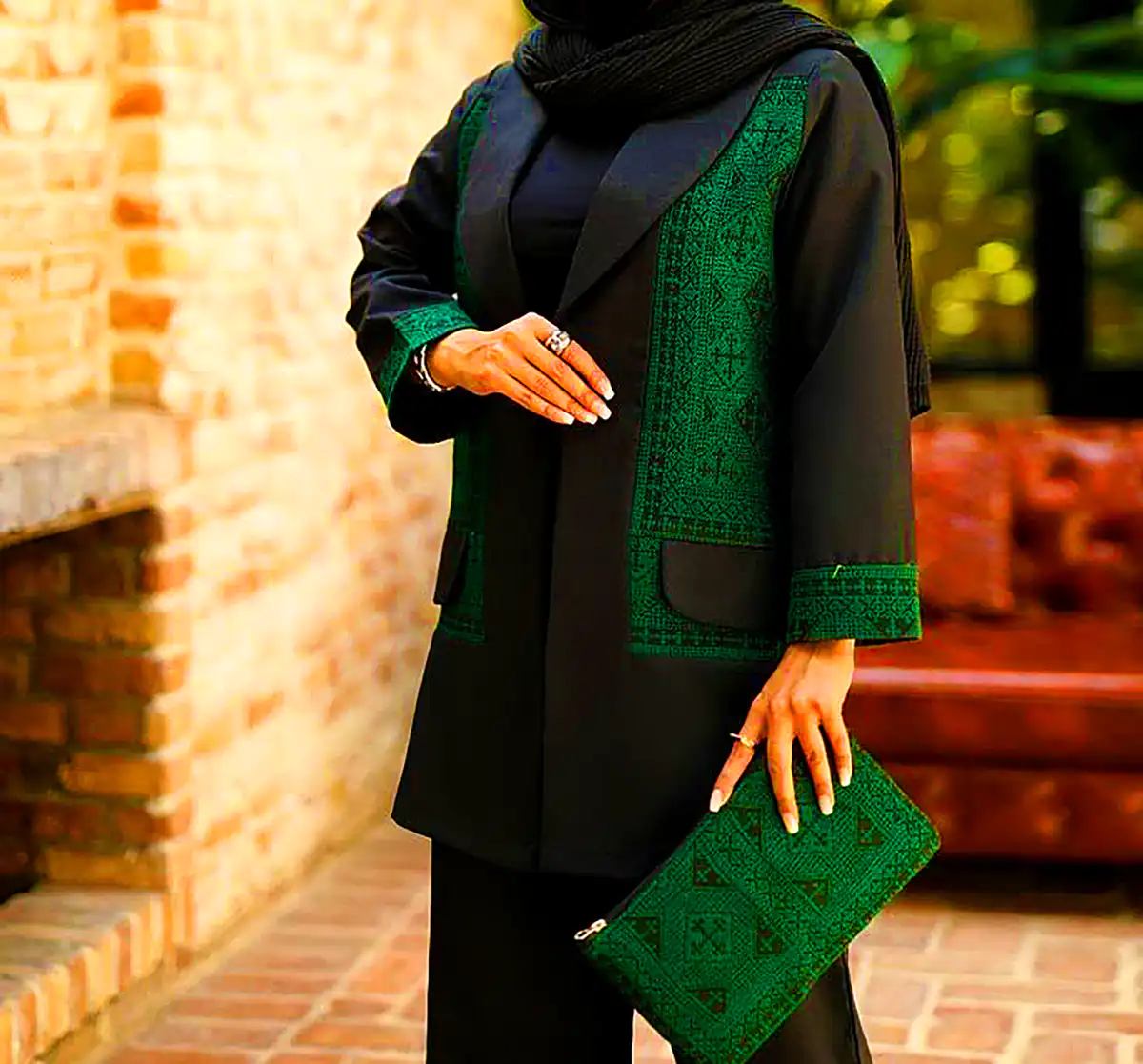 مانتو کتی مشکی لاکچری