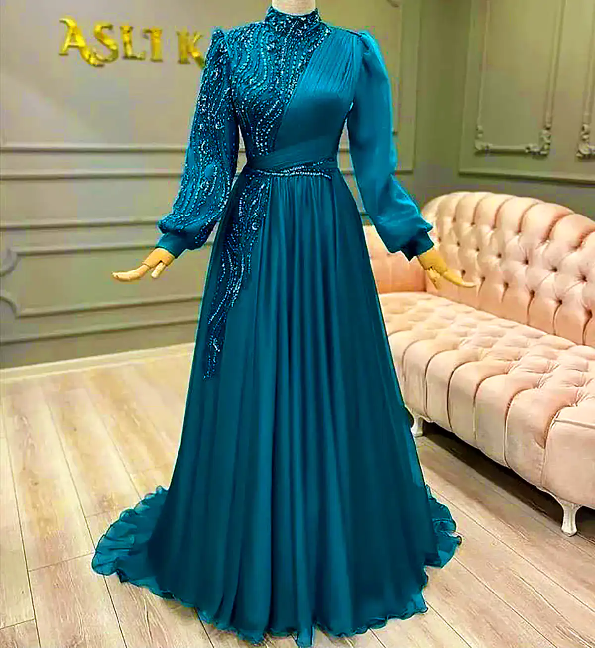 پیراهن گیپور ظریف و مجلسی 