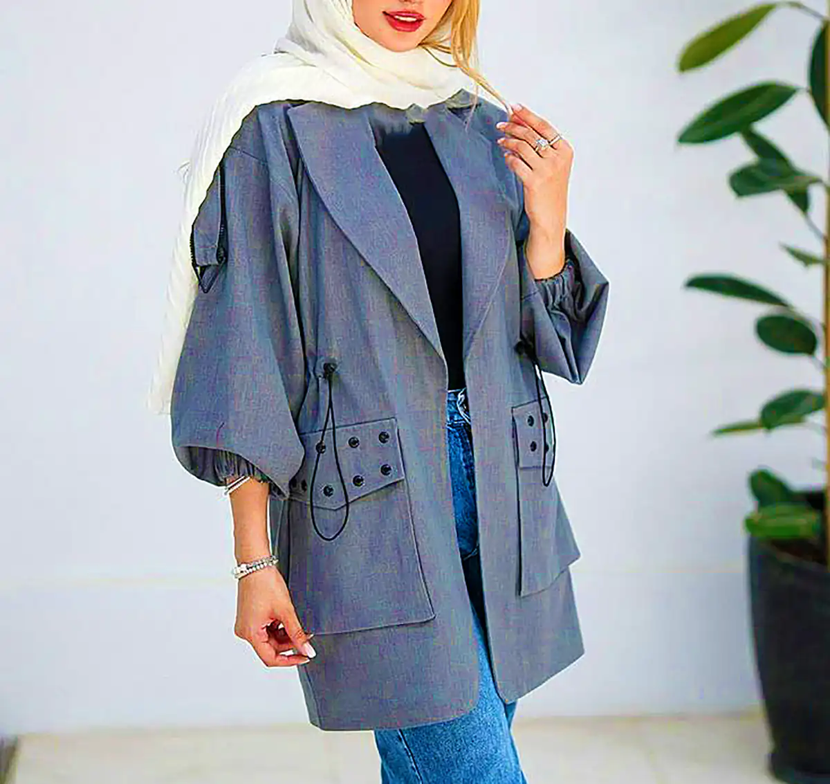 مانتو پاییزه شیک و راحت