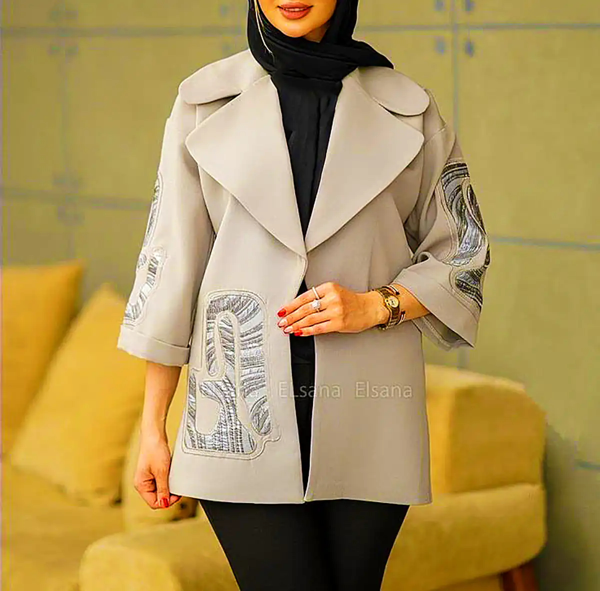 مانتو پاییزه شیک و راحت