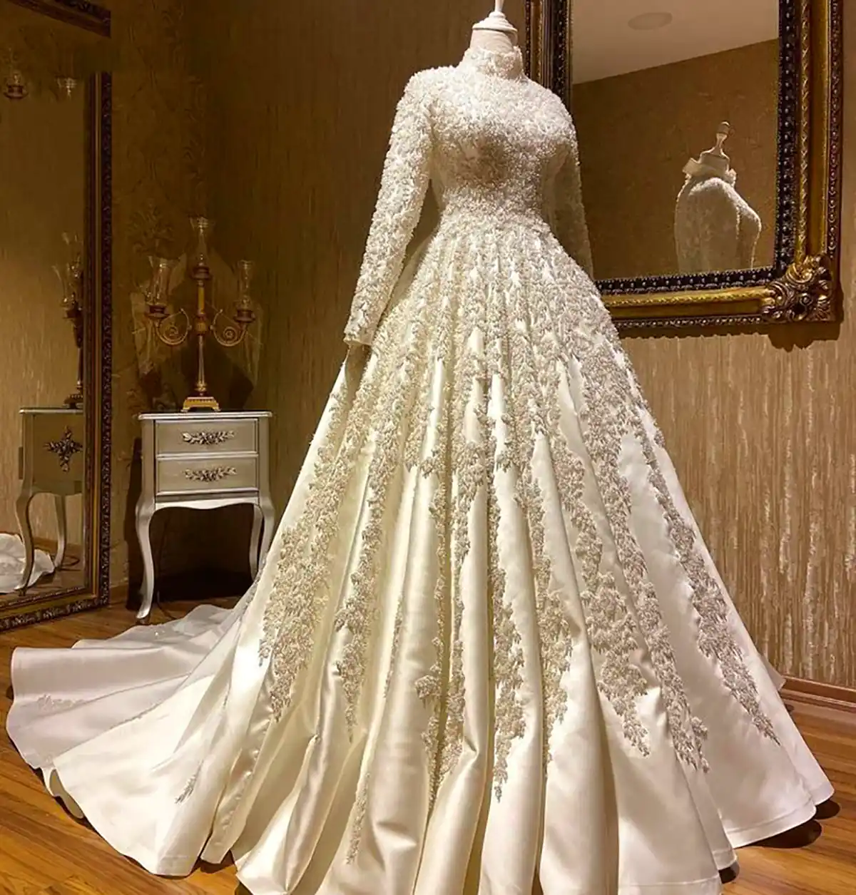 لباس عروس پفدار و شیک