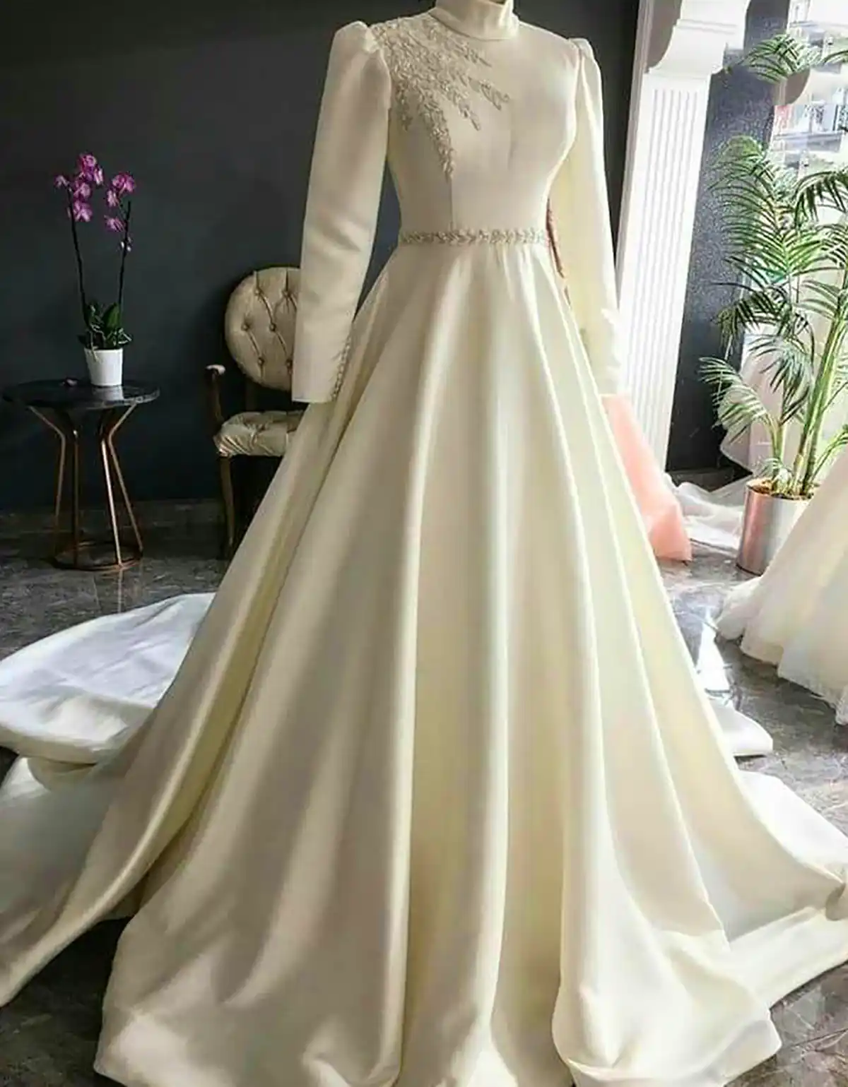 لباس عروس پفدار و شیک
