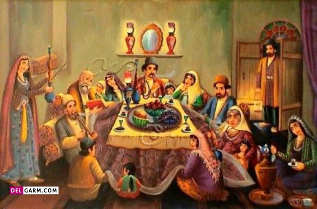 مراسم جشن شب یلدا از زبان علی اکبر دهخدا