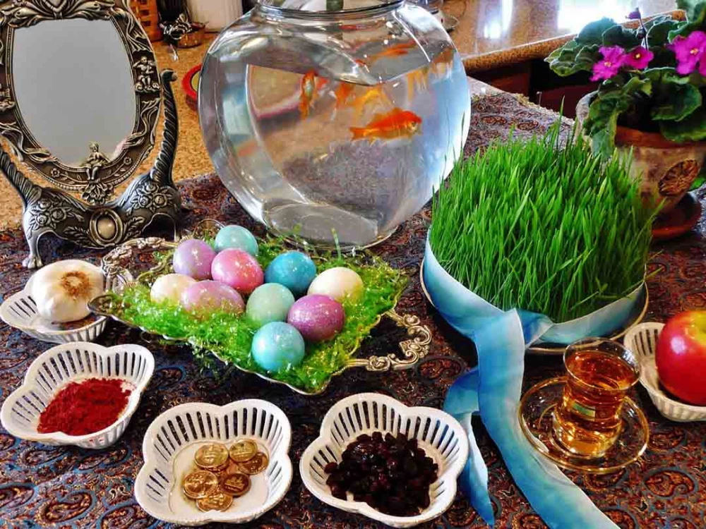 نماد سفره هفت سین