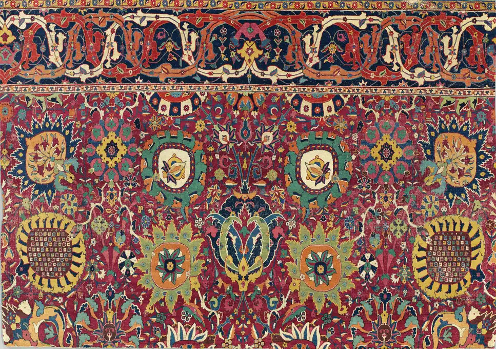 تاریخچه فرش کرمان