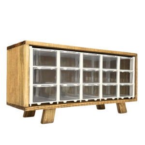 جای ادویه مدل چوبی کشویی کد JA02
