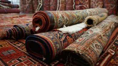 انبار کردن فرش و نگهداری صحیح از آن