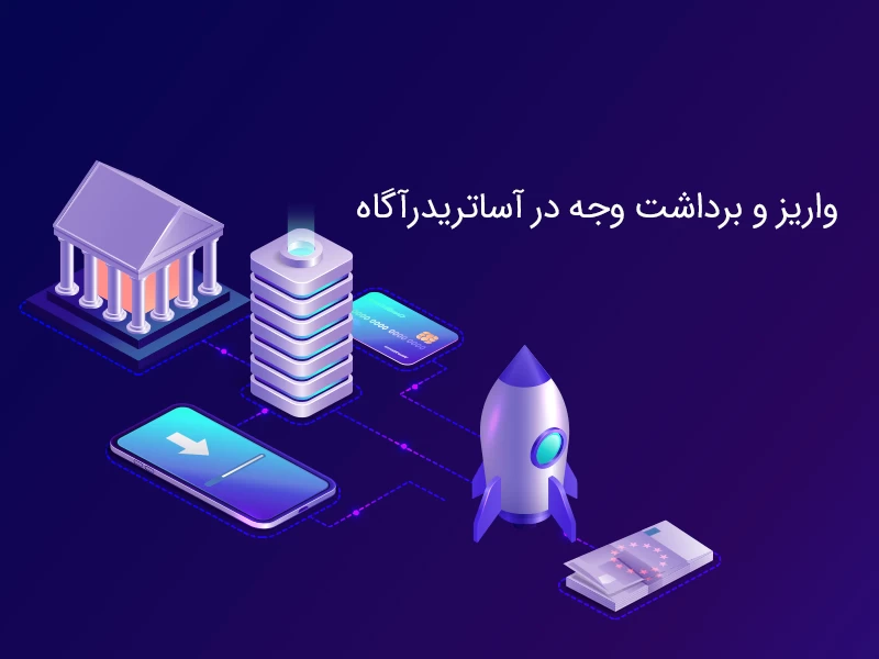 آشنایی با واریز و برداشت وجه در سامانه معاملاتی آساتریدرآگاه آشنایی با واریز و برداشت وجه در سامانه معاملاتی آساتریدرآگاه