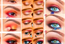 آموزش سایه مرحله به مرحله (جدیدترین مدل های ترند امسال ۱۴۰۴ - ۲۰۲۵)