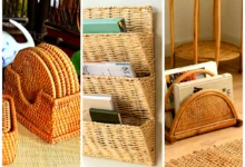 ارگانایزر حصیری رومیزی (جدیدترین مدل های ترند امسال ۱۴۰۴ - ۲۰۲۵)