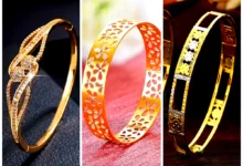 النگو طلا نمادار و لوکس (جدیدترین مدل های ترند امسال ۱۴۰۴ - ۲۰۲۵)
