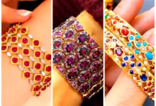 النگو هندی لوکس طلا (جدیدترین مدل های ترند امسال ۱۴۰۴ - ۲۰۲۵)