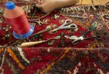طریقه رفو کردن فرش – آموزش و لوازم لازم برای این کار