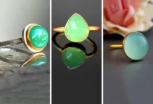 انگشتر سنگ یشم قیمتی (جدیدترین مدل های ترند امسال ۱۴۰۴ - ۲۰۲۵)