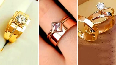 انگشتر طلای تک نگین (جدیدترین مدل های ترند امسال ۱۴۰۴ - ۲۰۲۵)