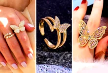 انگشتر پروانه‌ای کم‌نظیر (جدیدترین مدل های ترند امسال ۱۴۰۴ - ۲۰۲۵)