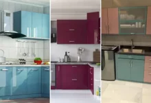 ایده کابینت رنگی آشپزخانه (جدیدترین مدل های ترند امسال ۱۴۰۴ - ۲۰۲۵)