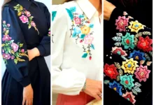 ایده گلدوزی روی لباس (جدیدترین مدل های ترند امسال ۱۴۰۴ - ۲۰۲۵)