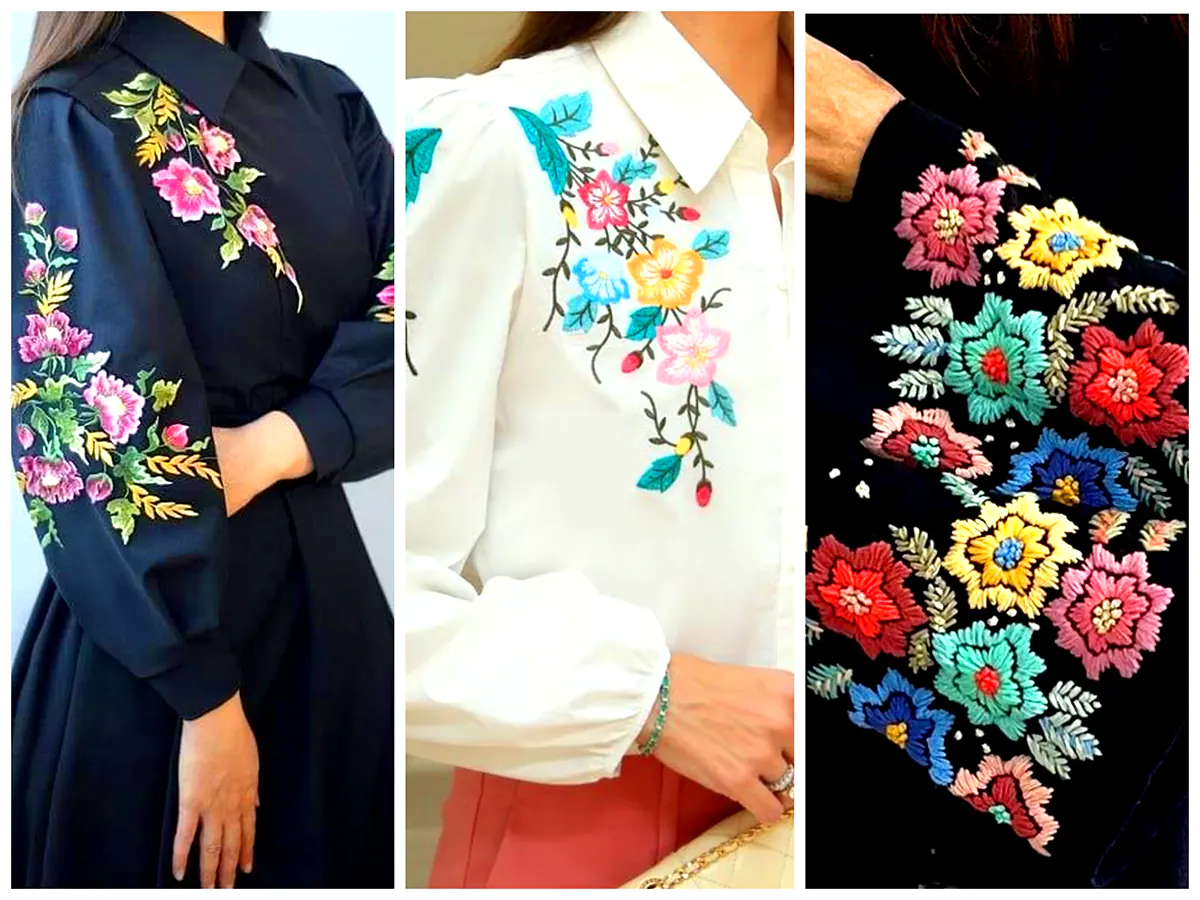 ایده گلدوزی روی لباس (جدیدترین مدل های ترند امسال ۱۴۰۴ - ۲۰۲۵) ایده گلدوزی روی لباس (جدیدترین مدل های ترند امسال ۱۴۰۴ - ۲۰۲۵)