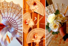 بادبزن مدرن عروس (جدیدترین مدل های ترند امسال ۱۴۰۴ - ۲۰۲۵)
