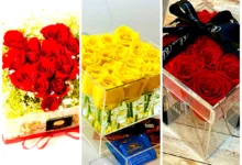 باکس گل رز کادویی (جدیدترین مدل های ترند امسال ۱۴۰۴ - ۲۰۲۵)