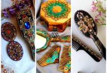 برس و آینه کار شده دستی (جدیدترین مدل های ترند امسال ۱۴۰۴ - ۲۰۲۵)
