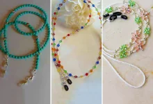 بند عینک ساده و مهره‌ای (جدیدترین مدل های ترند امسال ۱۴۰۴ - ۲۰۲۵)