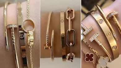 بنگل طلا ترند اینستاگرام (جدیدترین مدل های ترند امسال ۱۴۰۴ - ۲۰۲۵)