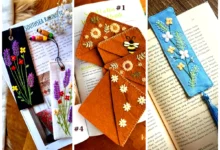 بوکمارک کتاب نمدی (جدیدترین مدل های ترند امسال ۱۴۰۴ - ۲۰۲۵)