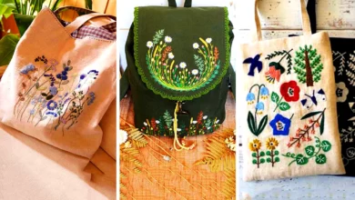 بگ گلدوزی شده شیک (جدیدترین مدل های ترند امسال ۱۴۰۴ - ۲۰۲۵)