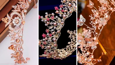 تاج کریستالی ساده عروس (جدیدترین مدل های ترند امسال ۱۴۰۴ - ۲۰۲۵)