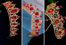 تاج کریستالی یاقوت سرخ (جدیدترین مدل های ترند امسال ۱۴۰۴ - ۲۰۲۵)