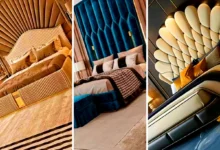 تخت خواب لاکچری مدرن (جدیدترین مدل های ترند امسال ۱۴۰۴ - ۲۰۲۵)