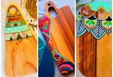 تخته سرو طرحدار (جدیدترین مدل های ترند امسال ۱۴۰۴ - ۲۰۲۵)