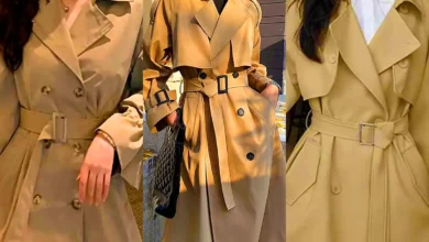 ترنچ کت کرمی زنانه (جدیدترین مدل های ترند امسال ۱۴۰۴ - ۲۰۲۵)