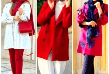 ترکیب لباس زنانه با رنگ قرمز (جدیدترین مدل های ترند امسال ۱۴۰۴ - ۲۰۲۵)