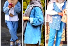 تیپ اسپرت با مانتو آبی (جدیدترین مدل های ترند امسال ۱۴۰۴ - ۲۰۲۵)