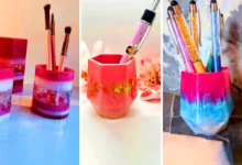 جامدادی رومیزی متفاوت و رزینی (جدیدترین مدل های ترند امسال ۱۴۰۴ - ۲۰۲۵)