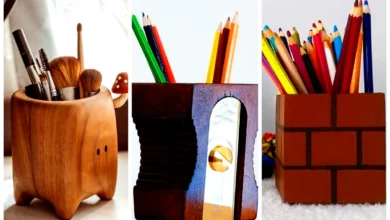 جامدادی رومیزی چوبی (جدیدترین مدل های ترند امسال ۱۴۰۴ - ۲۰۲۵)