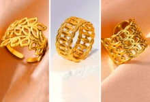 حلقه طلایی جذاب زنجیری (جدیدترین مدل های ترند امسال ۱۴۰۴ - ۲۰۲۵)