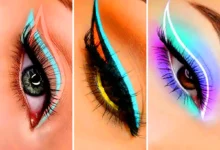 خط چشم رنگی (جدیدترین مدل های ترند امسال ۱۴۰۴ - ۲۰۲۵)