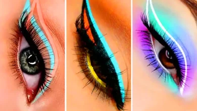 خط چشم رنگی (جدیدترین مدل های ترند امسال ۱۴۰۴ - ۲۰۲۵)