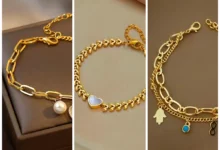 دستبند زنجیری طرحدار (جدیدترین مدل های ترند امسال ۱۴۰۴ - ۲۰۲۵)