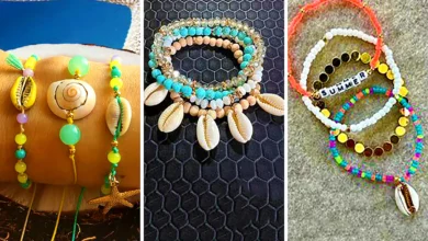 دستبند صدفی رنگی (جدیدترین مدل های ترند امسال ۱۴۰۴ - ۲۰۲۵)