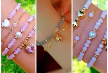 دستبند مهره ای سنگی و چشم نواز (جدیدترین مدل های ترند امسال ۱۴۰۴ - ۲۰۲۵)