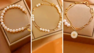 دستبند ژوپینگ مرواریدی (جدیدترین مدل های ترند امسال ۱۴۰۴ - ۲۰۲۵)