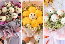 دسته گل توپی بامزه (جدیدترین مدل های ترند امسال ۱۴۰۴ - ۲۰۲۵)
