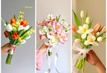 دسته گل جذاب عروس (جدیدترین مدل های ترند امسال ۱۴۰۴ - ۲۰۲۵)