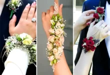 دسته گل حلقه ای دور مچ عروس
 (جدیدترین مدل های ترند امسال ۱۴۰۴ - ۲۰۲۵)