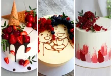 دیزاین یلدایی شیک کیک (جدیدترین مدل های ترند امسال ۱۴۰۴ - ۲۰۲۵)